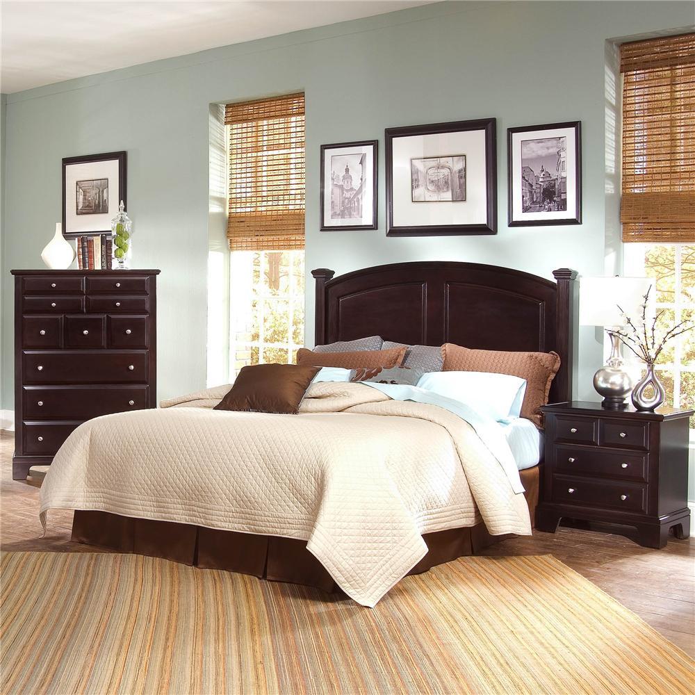 Vaughan Bassett Hamilton/Franklin King/California King Panel Headboard